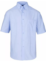 CAMISA OXFORD CLASSIC MANGA CORTA 55% ALG 45% POLY