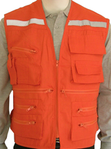 CHALECO GEOLOGO EN TELA POPLIN